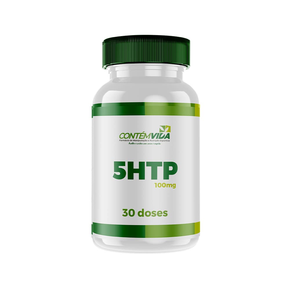 5HTP 100mg | Apoio ao Bem-Estar | 30 doses