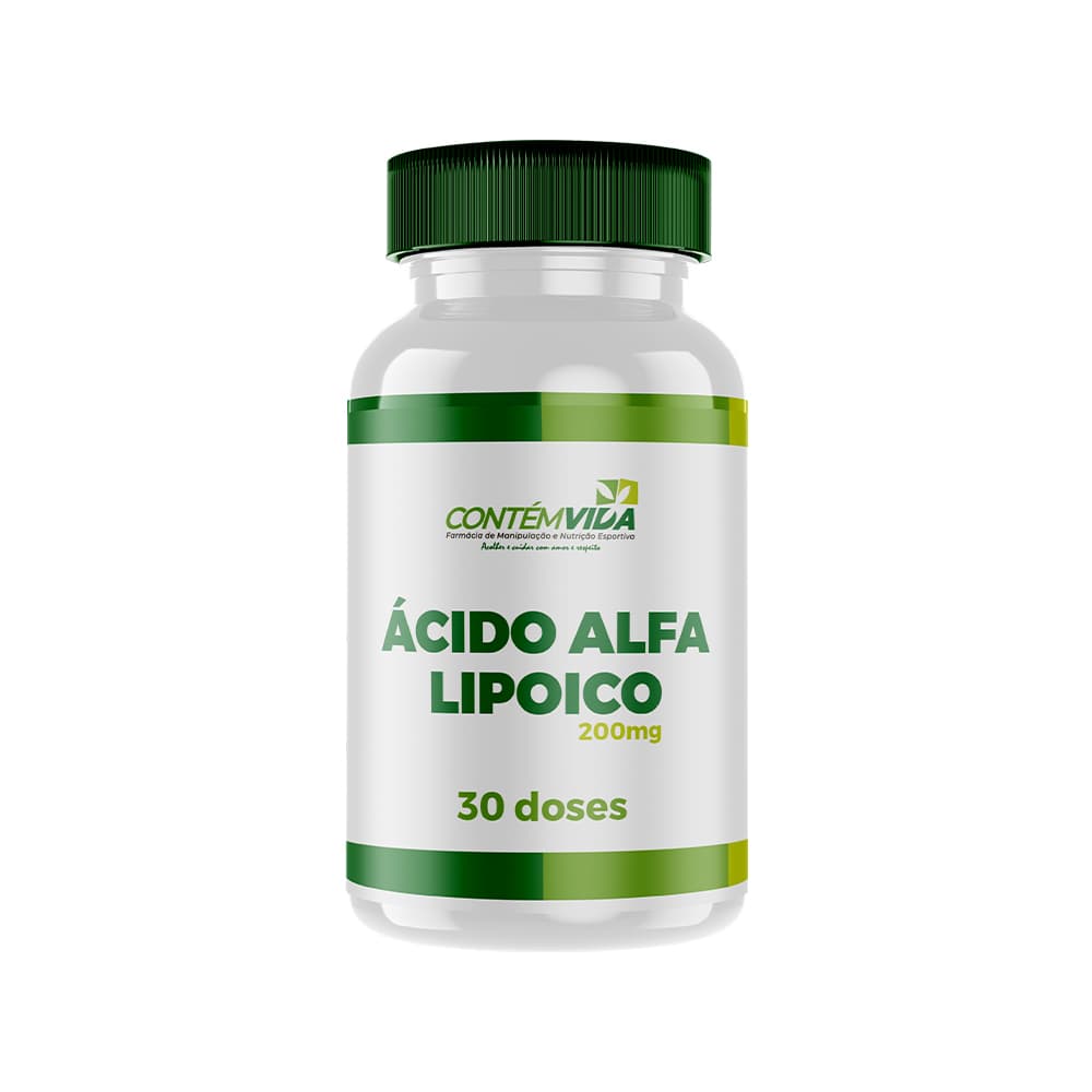 Ácido Alfa Lipoico 200mg | 30 doses