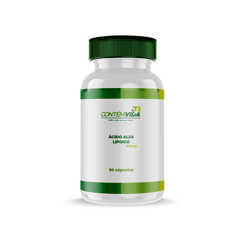 Ácido Alfa Lipoico 200mg | 60 doses