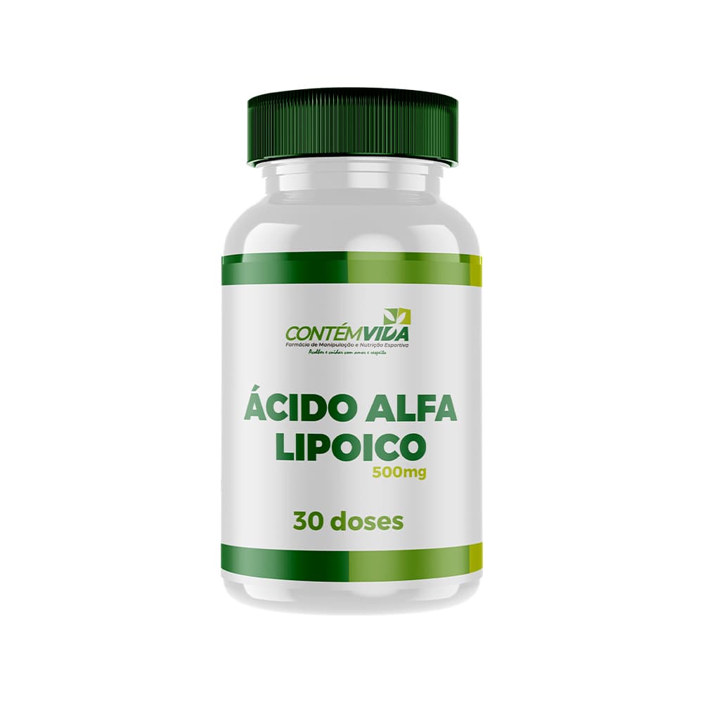 Ácido Alfa Lipoico 500mg | 30 doses