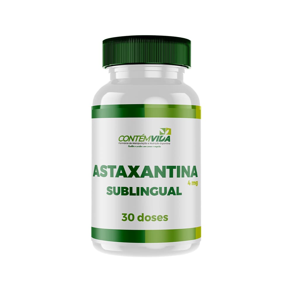 Astaxantina 4 mg Sublingual | 30 doses