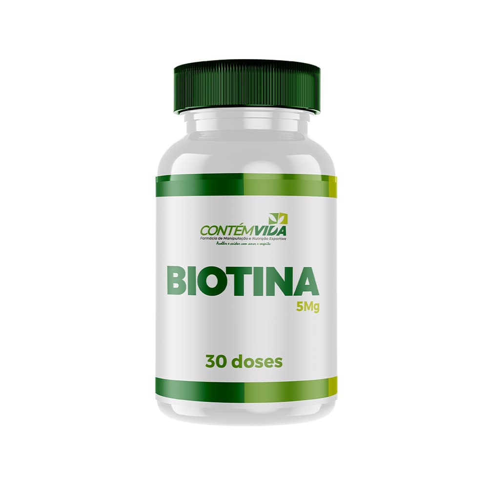 Biotina 5mg | 30 doses