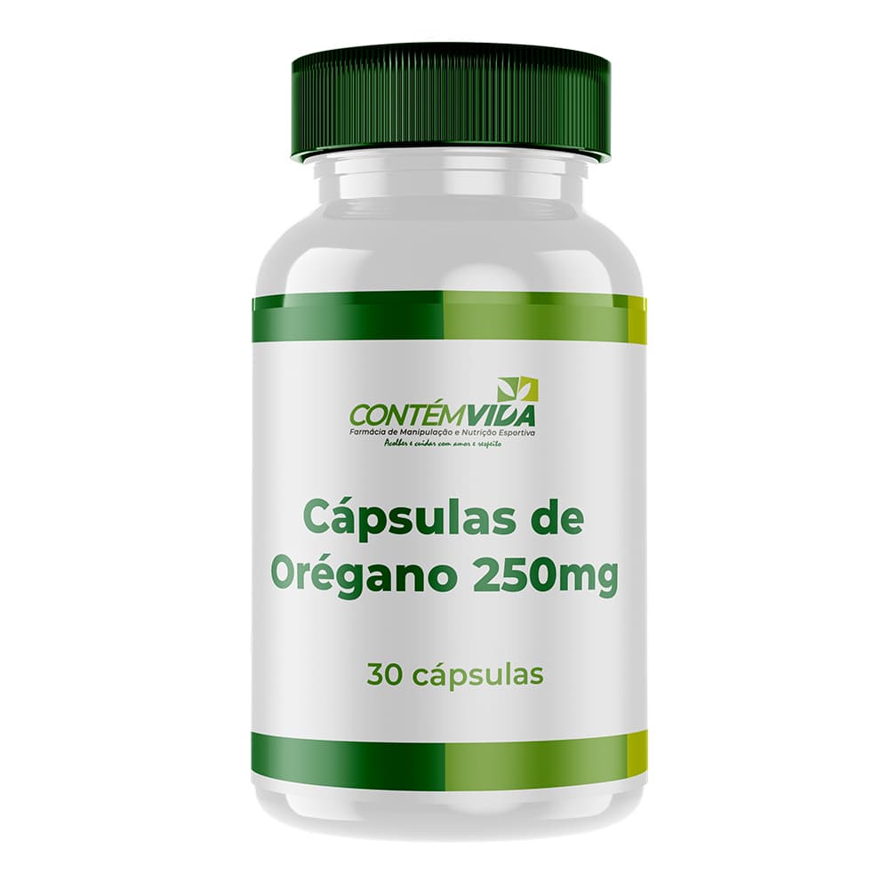 Cápsulas de Orégano 250mg | 30 cápsulas