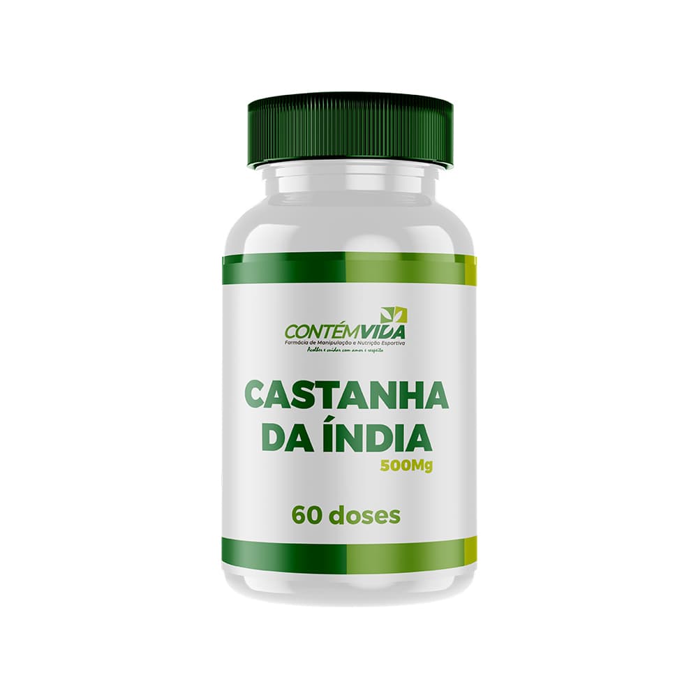 Castanha da Índia 500mg | 60 doses
