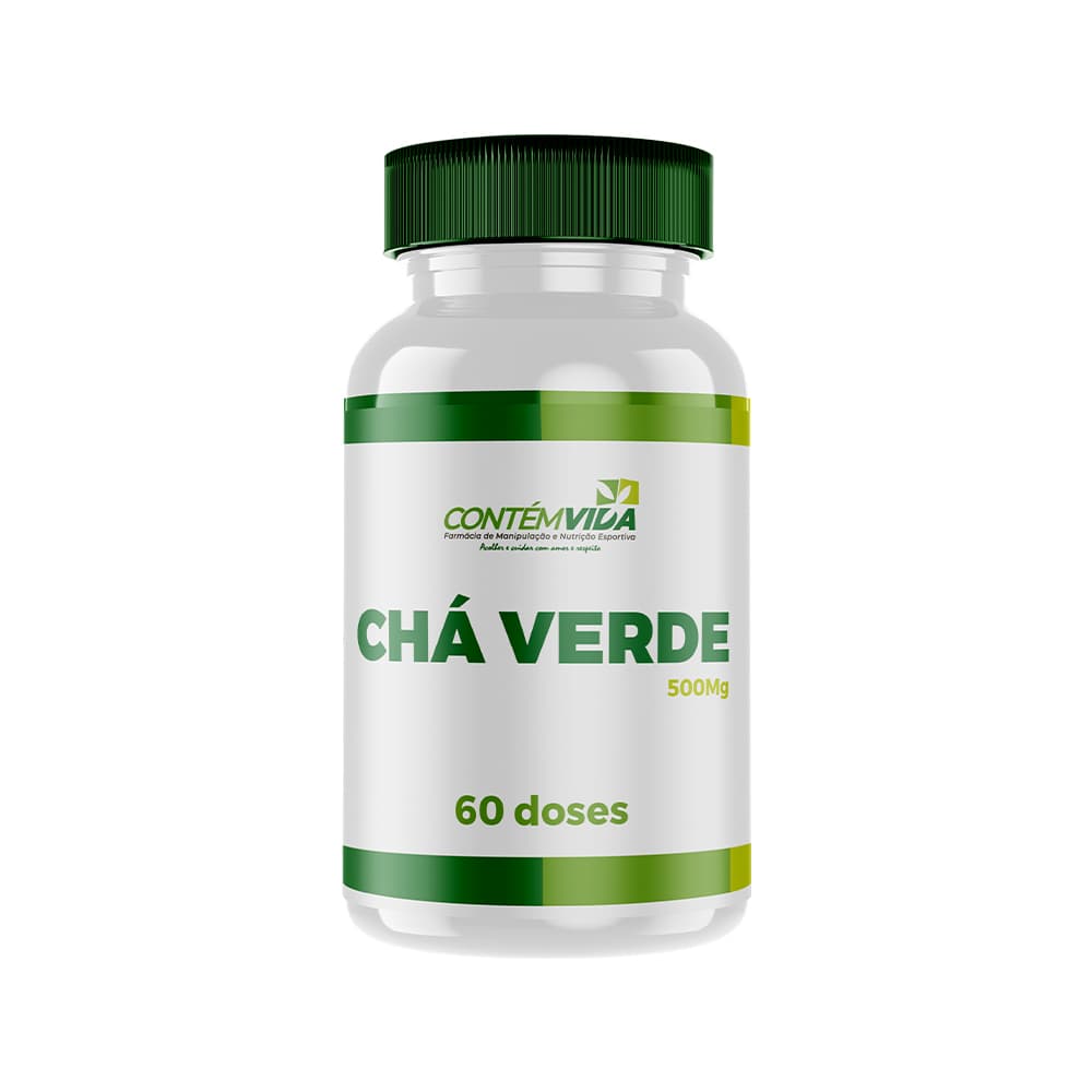 Chá Verde 500Mg | 60 doses