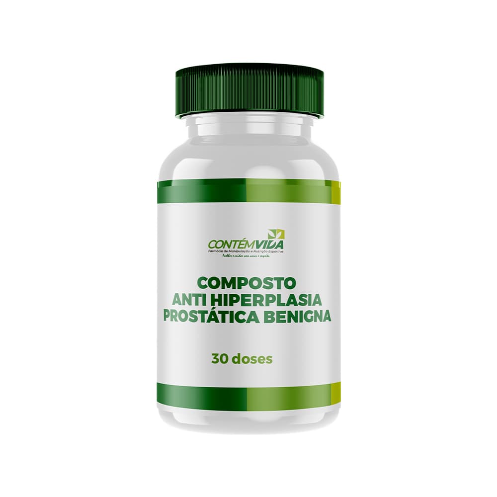 Composto Anti Hiperplasia Prostática Benigna | 30 doses