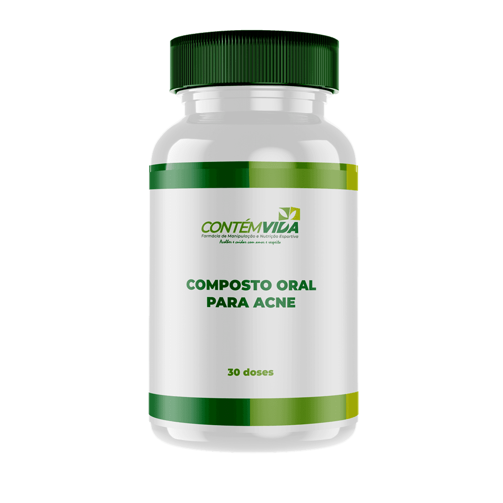 Composto Oral para Acne | 30 doses