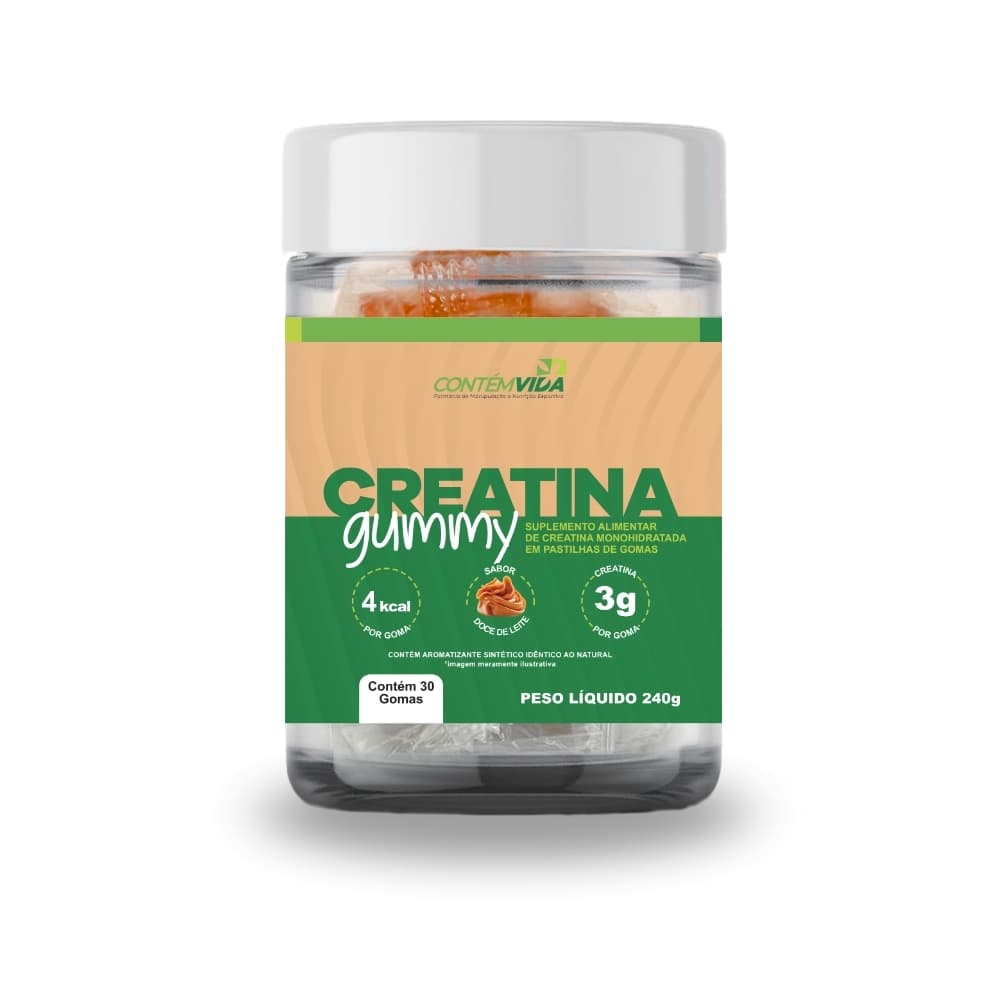 Creatina Gummies Doce de Leite