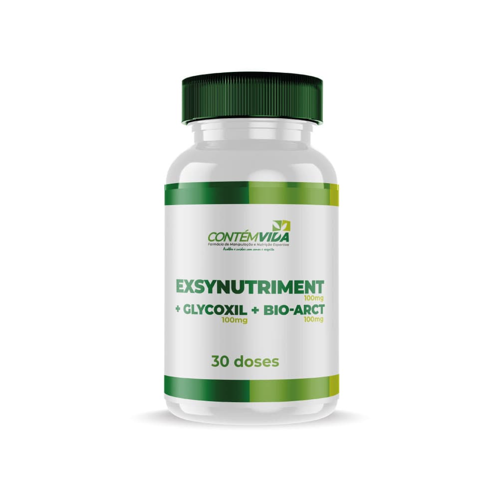Exsynutriment 100mg - Glycoxil 100mg - Bio-arct 100mg | 30 doses