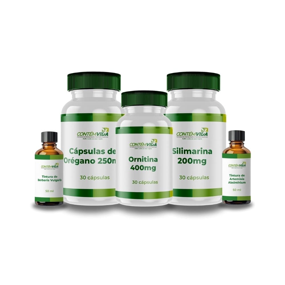 Fórmula Detox Hepatointestinal | Saúde do Fígado e Intestino - Contém Vida
