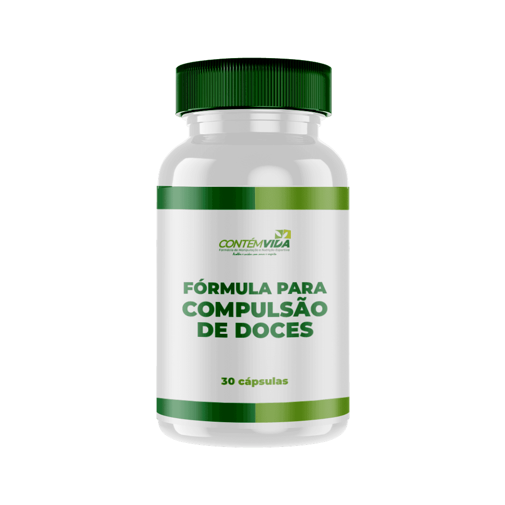 Fórmula para Compulsão por Doces | 30 cápsulas
