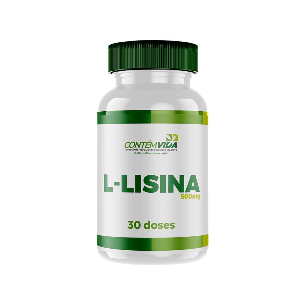 L-Lisina 500mg | 30 doses