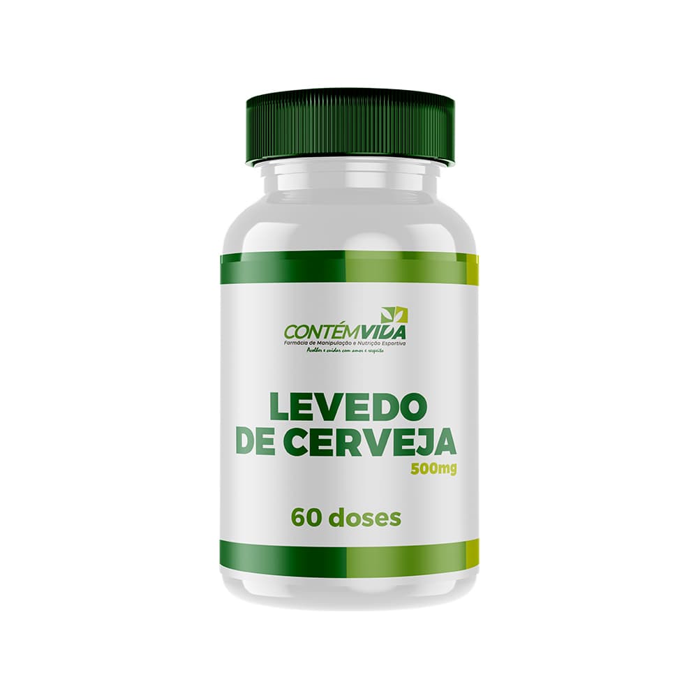 Levedo de Cerveja 500mg | 60 doses
