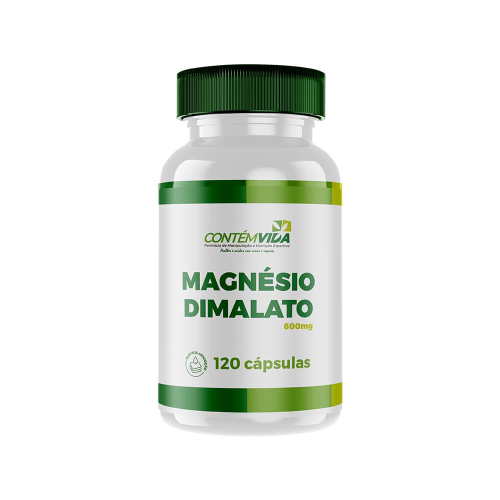 Magnésio Dimalato 300mg | 120 doses
