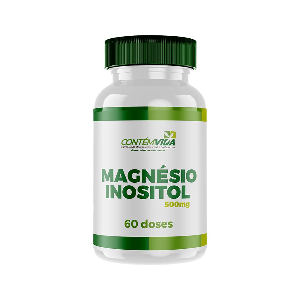 Magnésio Inositol 500mg | 60 doses