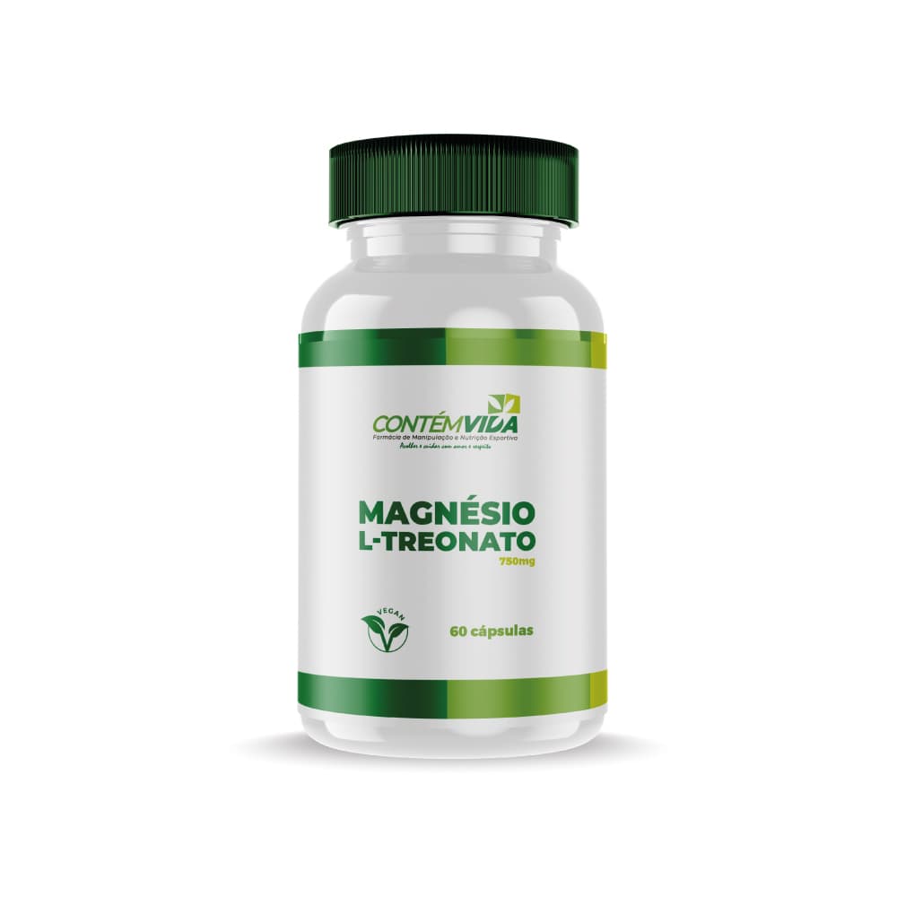 Magnésio L-Treonato 750mg | 60 doses