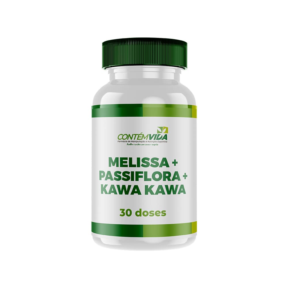 Melissa + Passiflora + Kawa Kawa | 30 doses