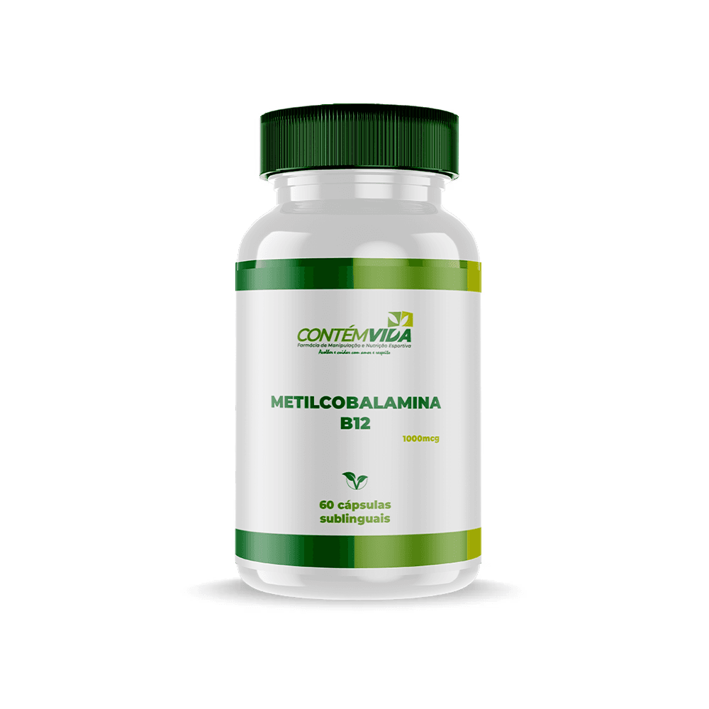 Metilcobalamina B12 Sublingual Vegano 1000mcg | 60 doses
