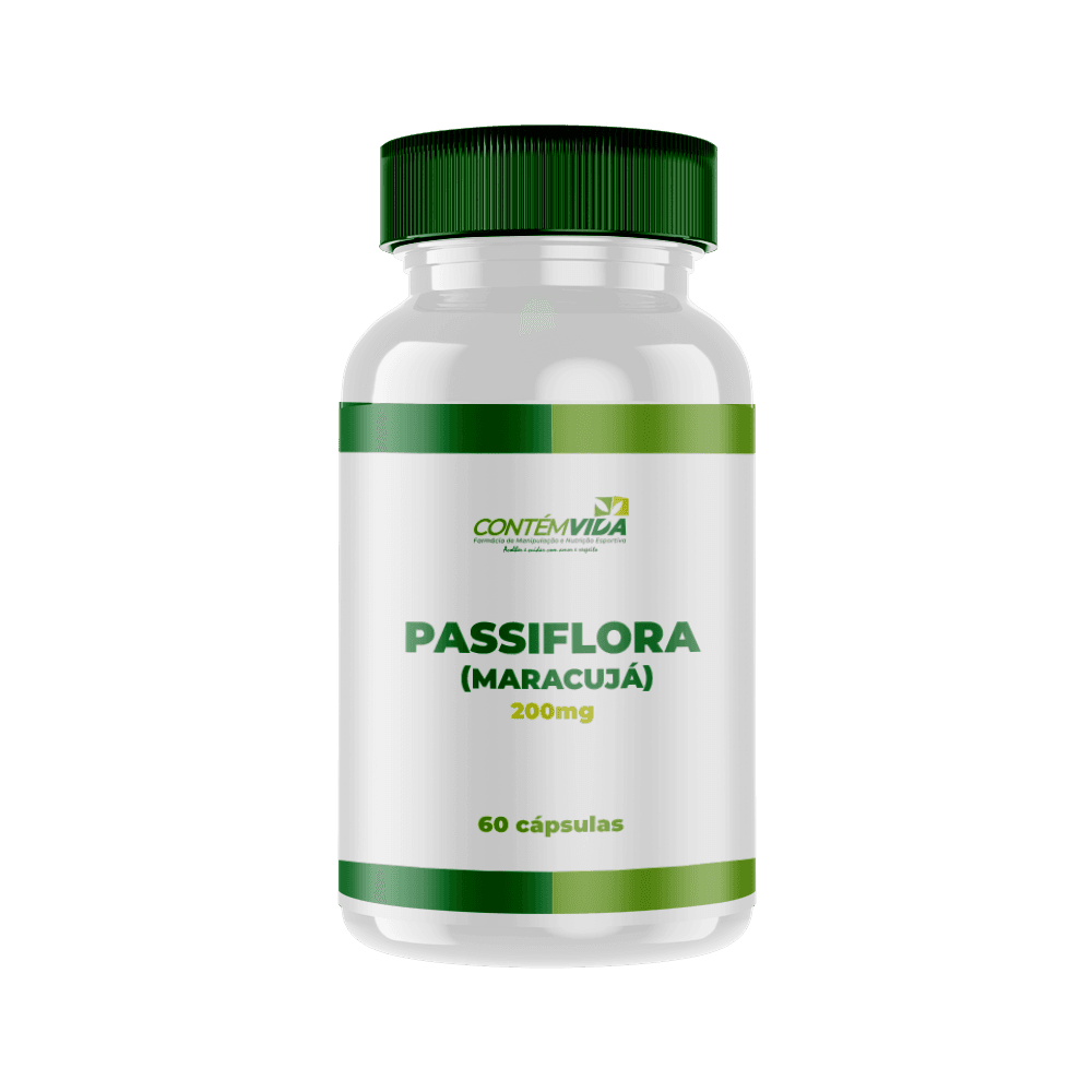 Passiflora (Maracujá) 200mg | 60 cápsulas