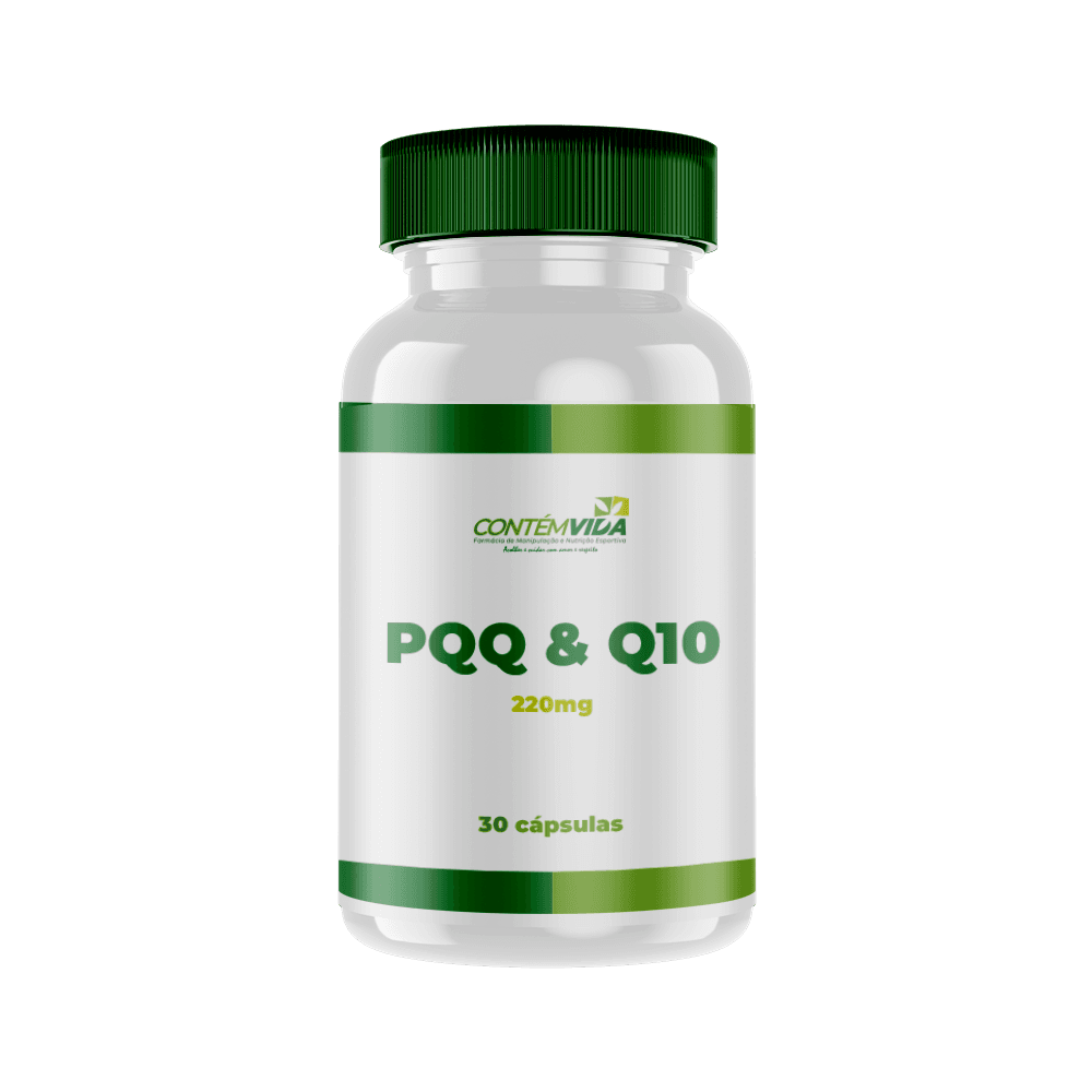 PQQ & Q10 220mg | 30 cápsulas