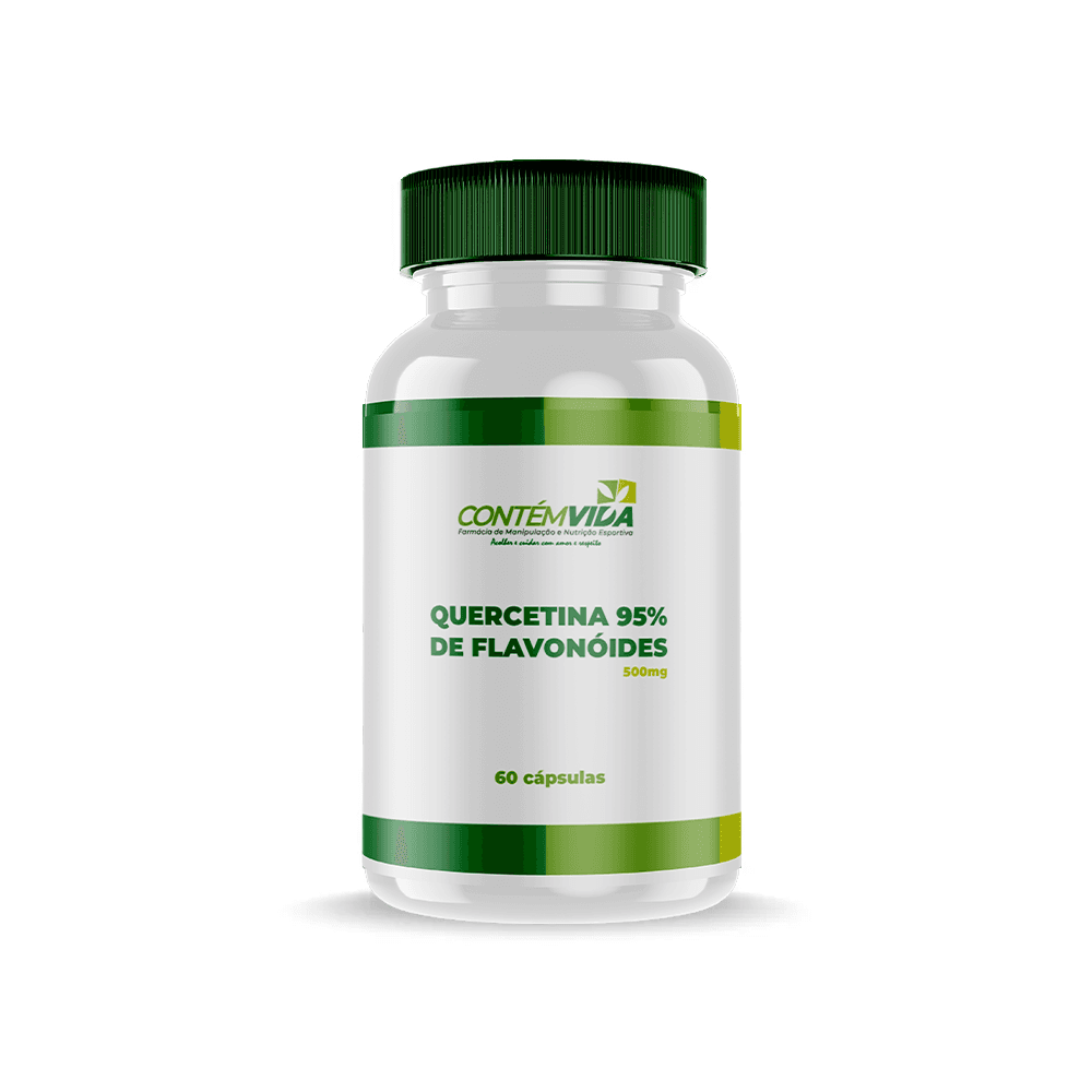 Quercetina 95% de Flavonóides 500mg | 60 doses