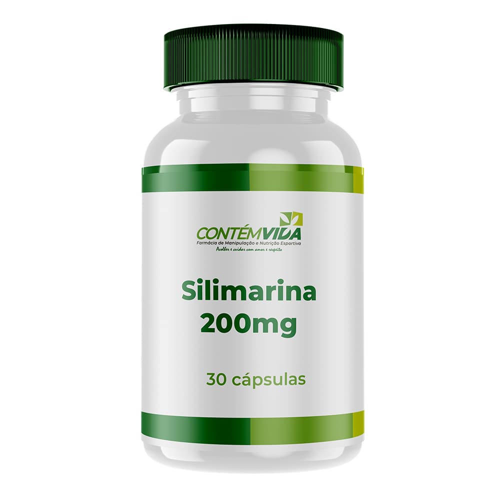 Silimarina 200mg | 30 cápsulas
