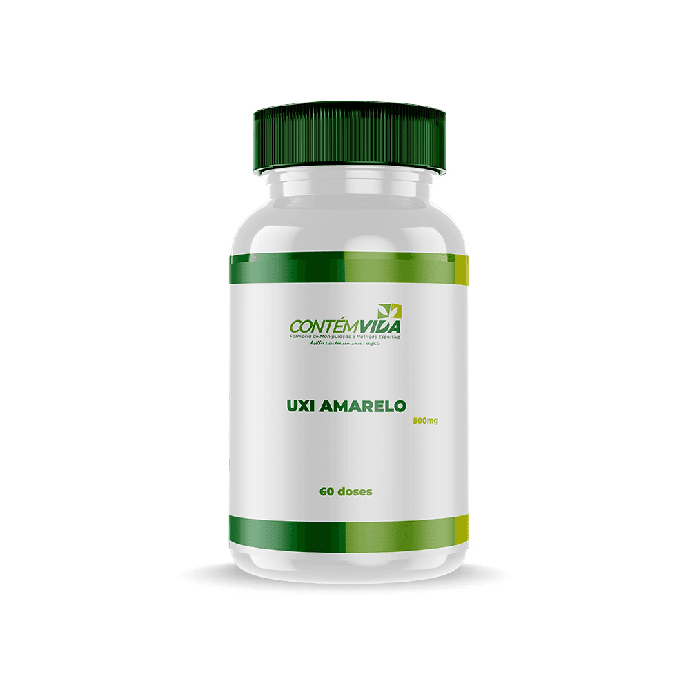 Uxi Amarelo 500mg | 60 doses