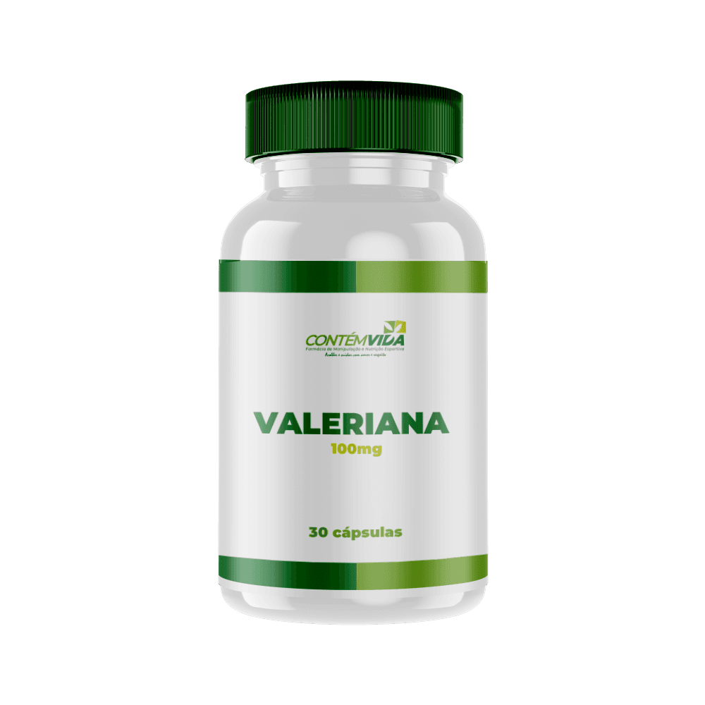 Valeriana 100mg | 30 cápsulas