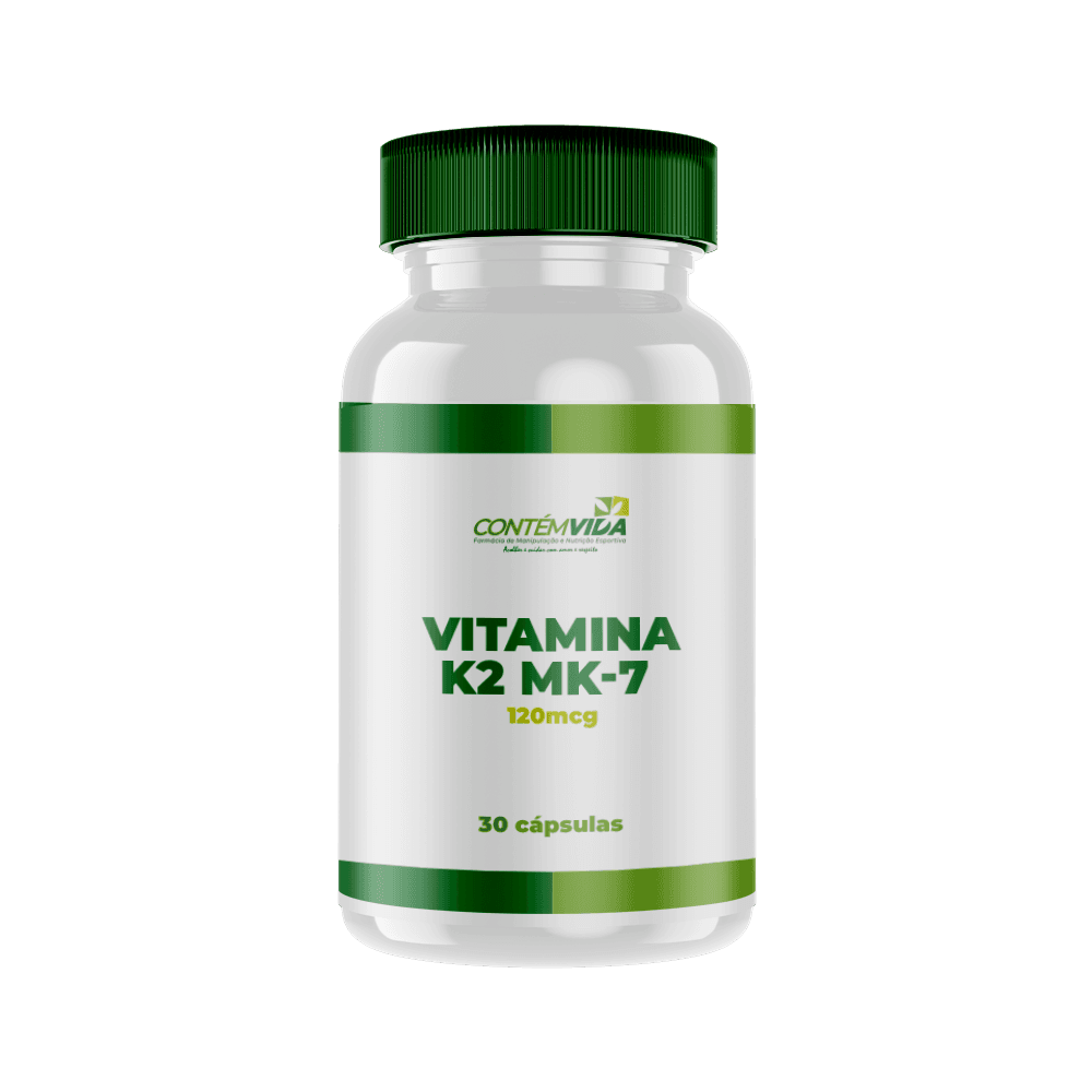 Vitamina K2 Mk-7 120 mcg | 30 cápsulas